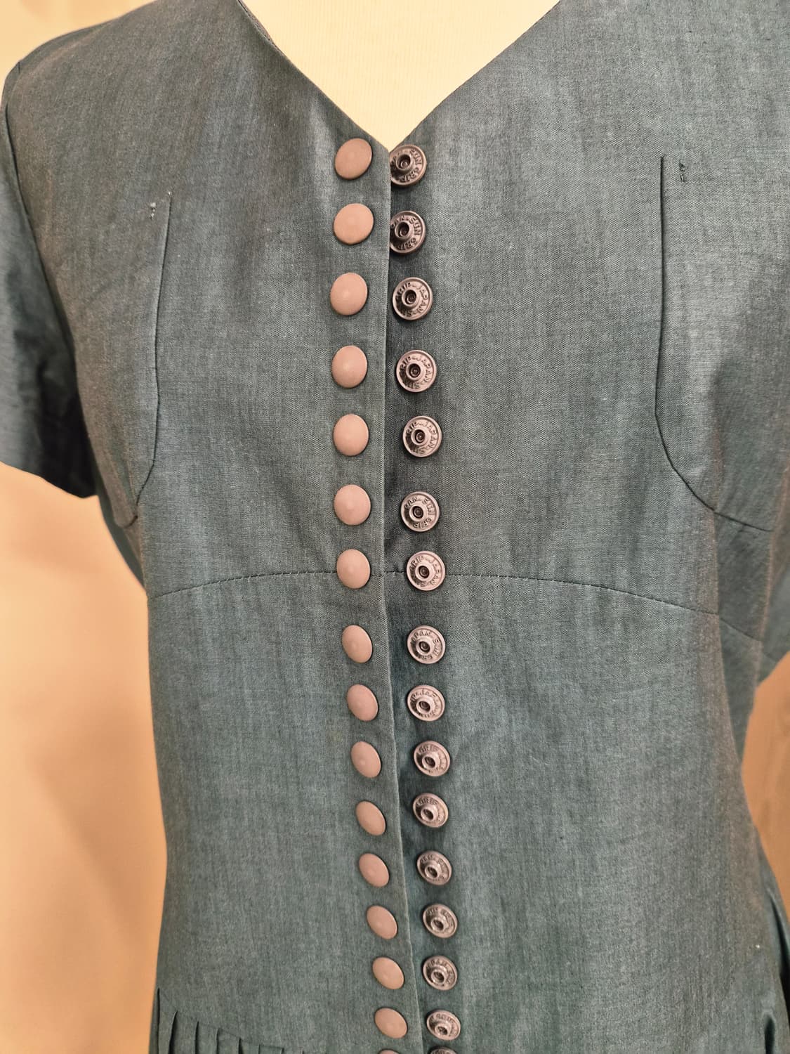 지춘희 미스지콜렉션 셔츠형 플리츠 롱 원피스 (66) 상품이미지3