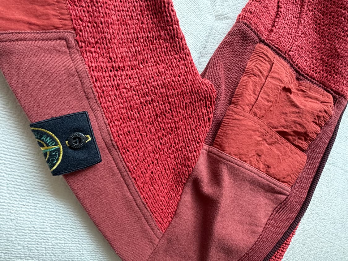 스톤아일랜드 니트 투톤 집업 가디건 상품이미지8