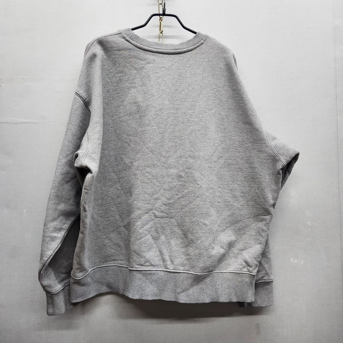 자라 그레이 크루넥 스웻 맨투맨 2XL(남여공용) 상품이미지3