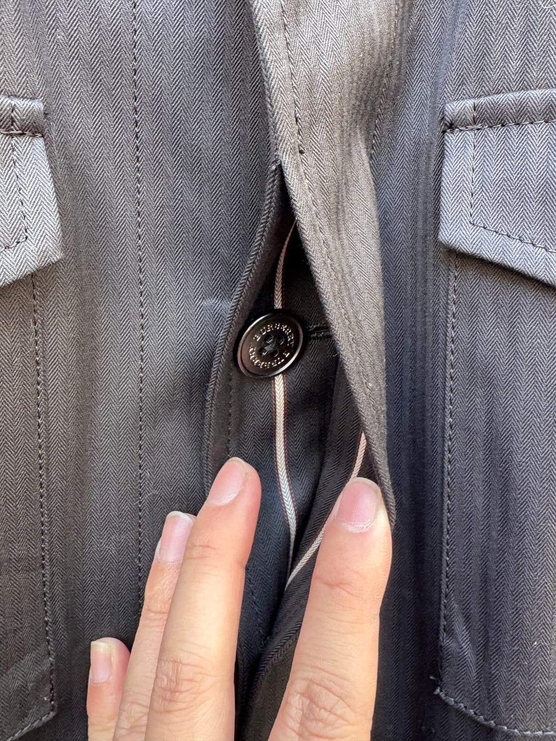 Burberry 버버리 블랙 필드자켓  상품이미지7