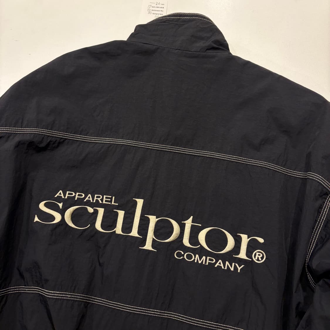 [M] sculptor 스컬프터 나일론 블랙 트랙 자켓 C934 상품이미지8