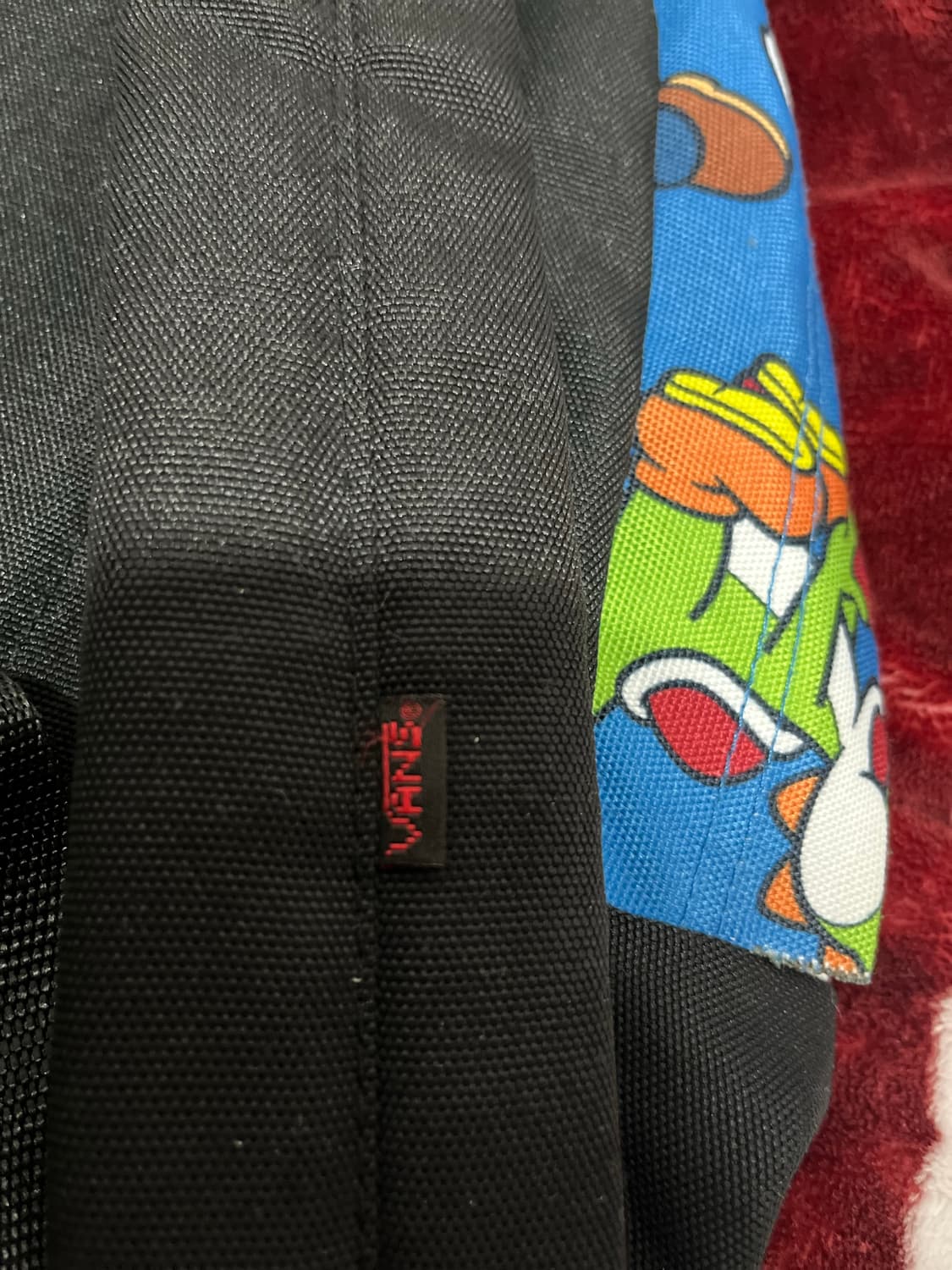 반스 x 닌텐도 슈퍼마리오 콜라보 백팩 40x45 사이즈 상품이미지6