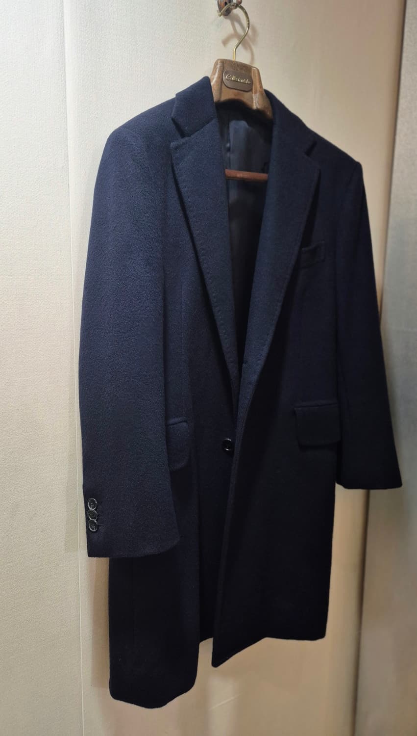 네이비 싱글 코트 상품이미지8