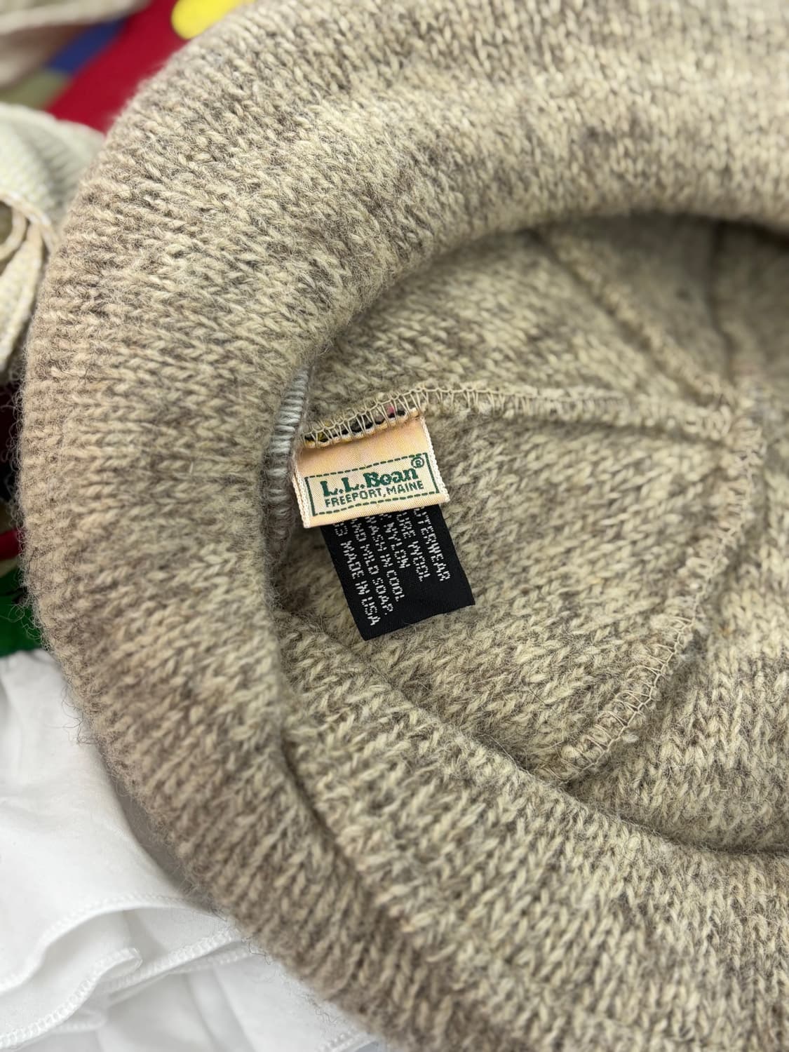 80s L.L.Bean Wool Beret 상품이미지3