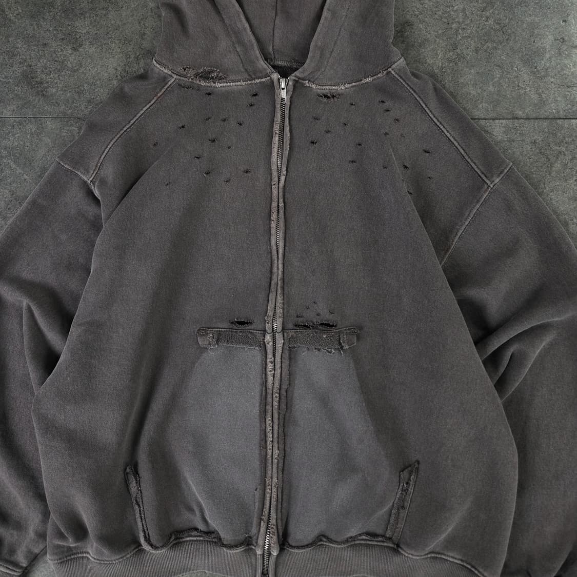 빈티지  집엎후드 상품이미지2