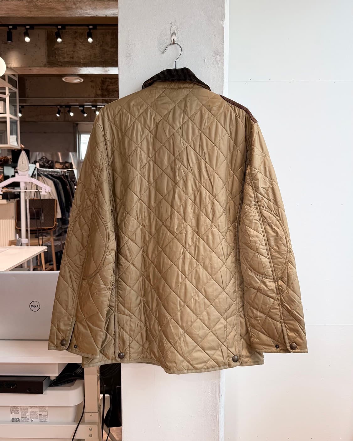 폴로 랄프로렌 브라운 캠튼 퀼팅 자켓  상품이미지7