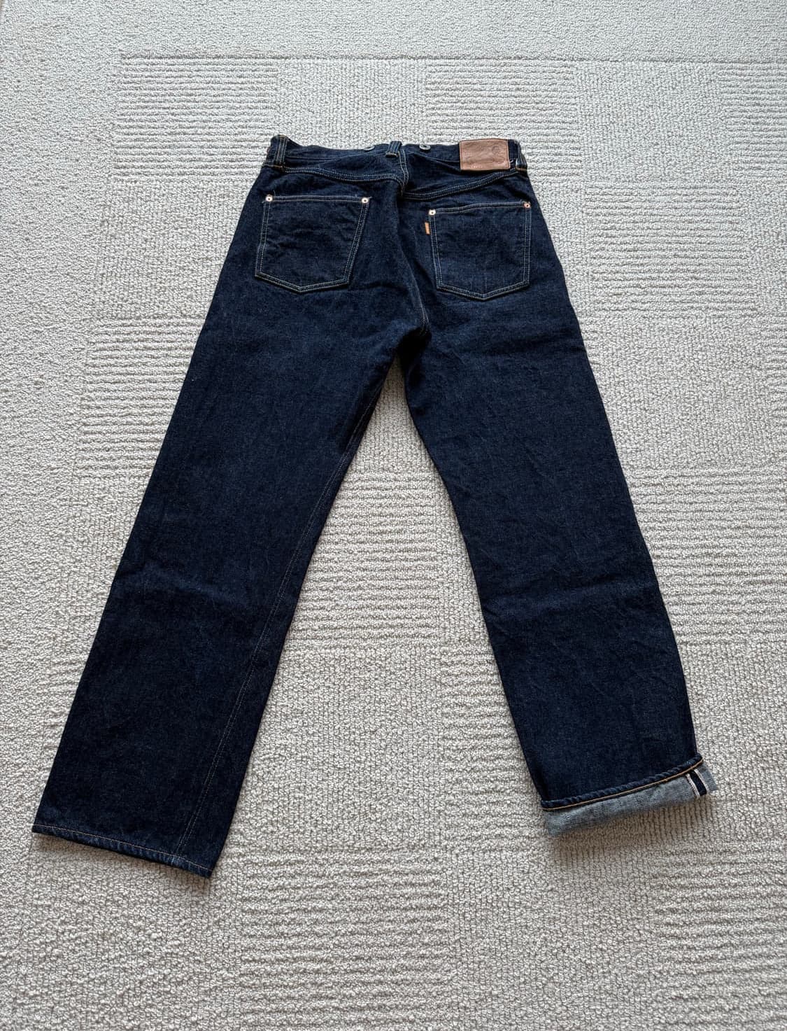 [40, 31] 그라프제로 graphzero 복각 데님 셋업 상품이미지4