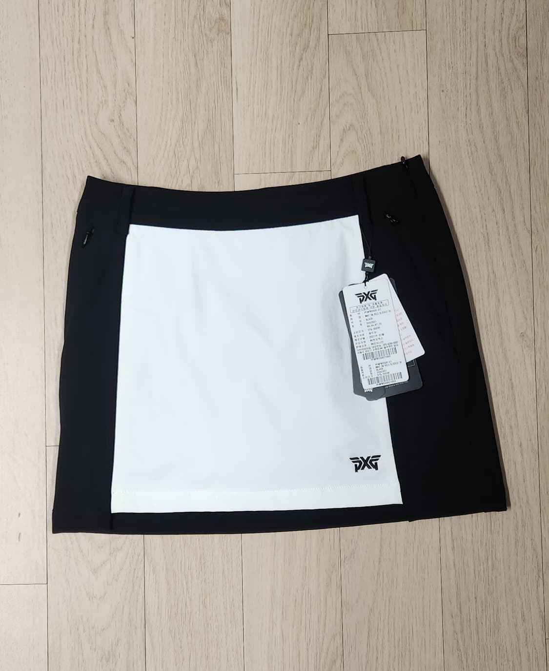 PXG 새상품 골프 블랙 앤 화이트 골프 스커트 63 상품이미지1