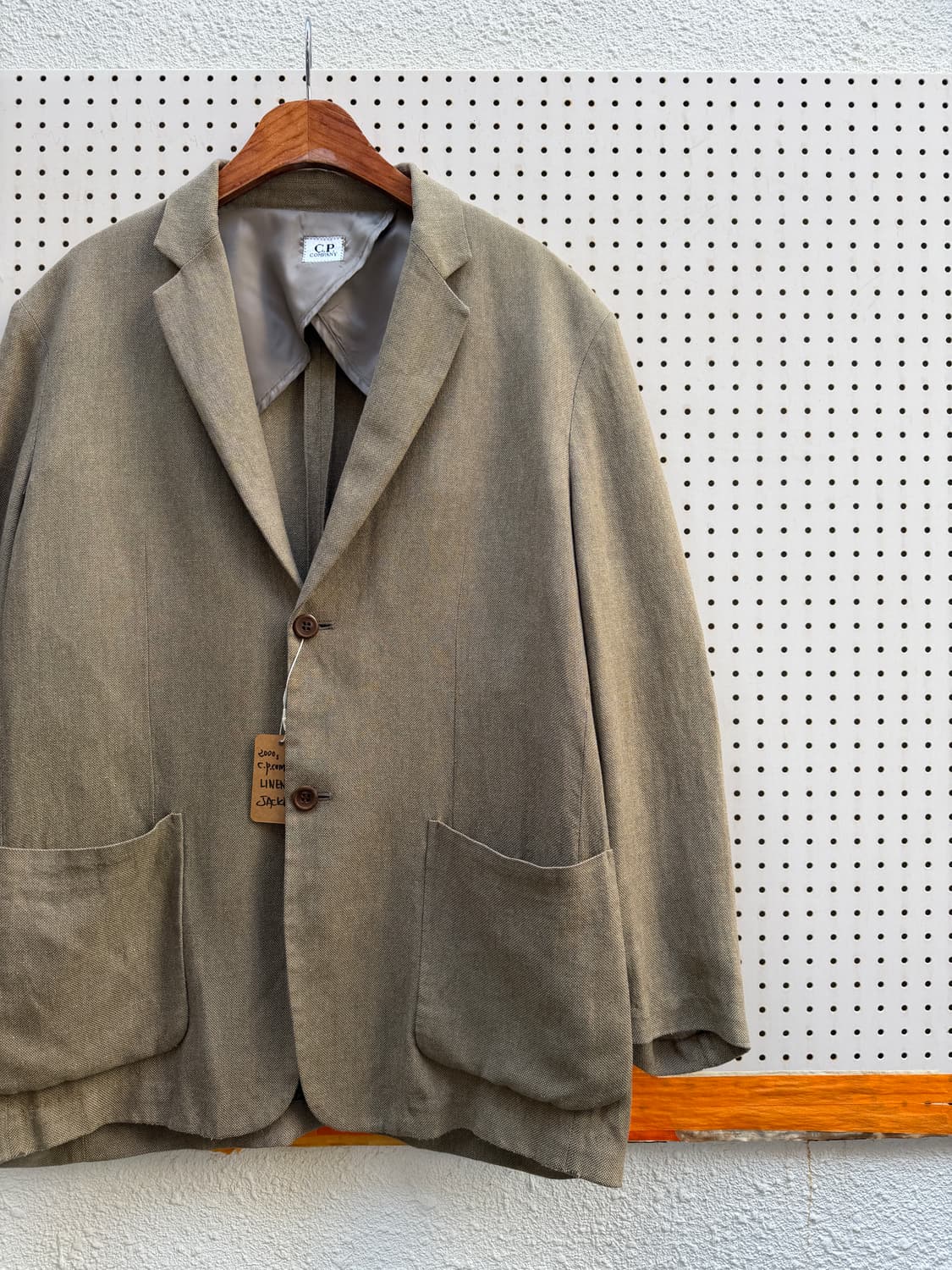 2000s C.P.COMPANY LINEN JACKET 씨피 린넨 자켓 상품이미지5