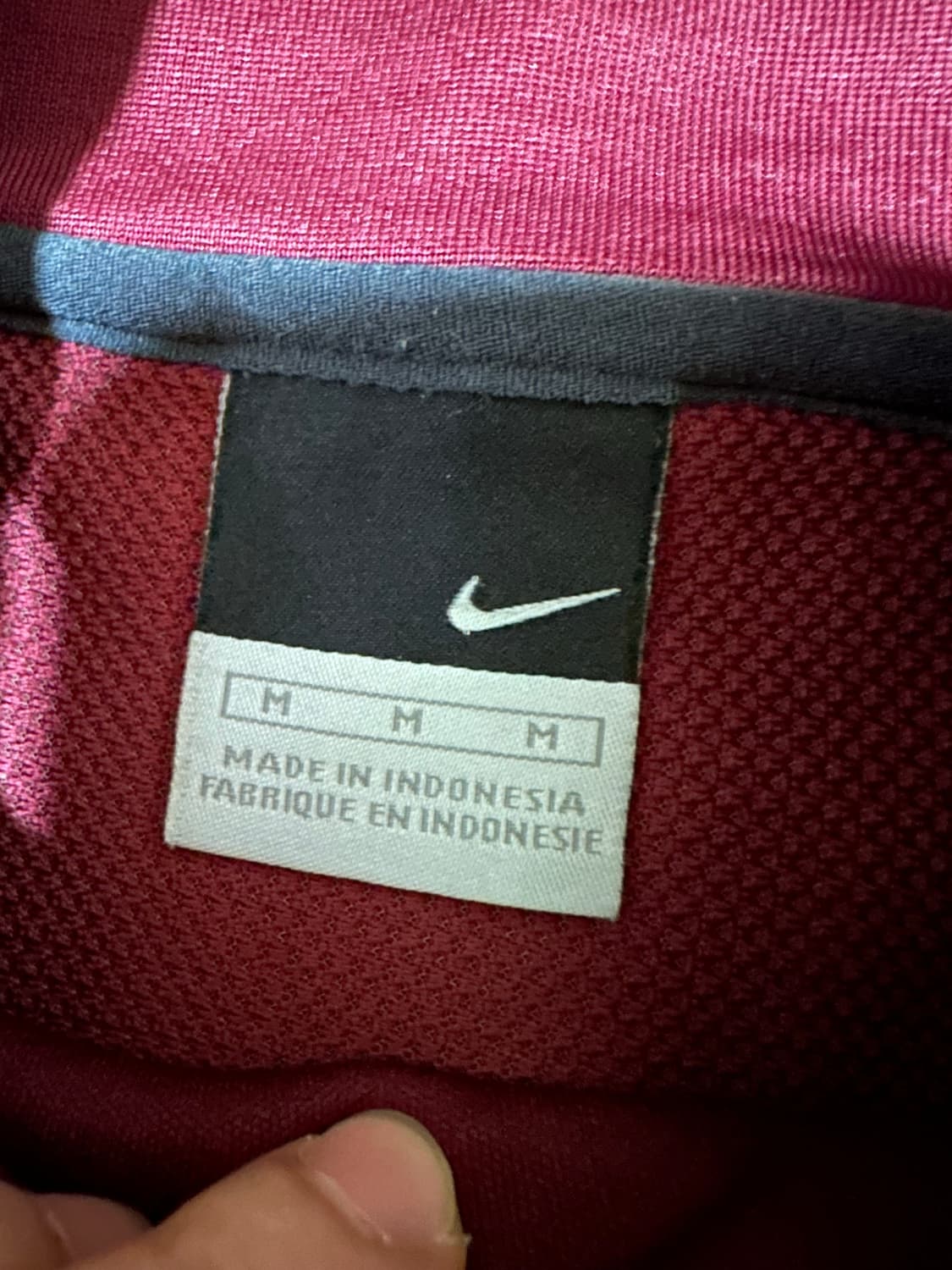 나이키 아스날 05-06 하이버리 써멀탑 나이키아스날 버건디 대장 희귀 상품이미지5