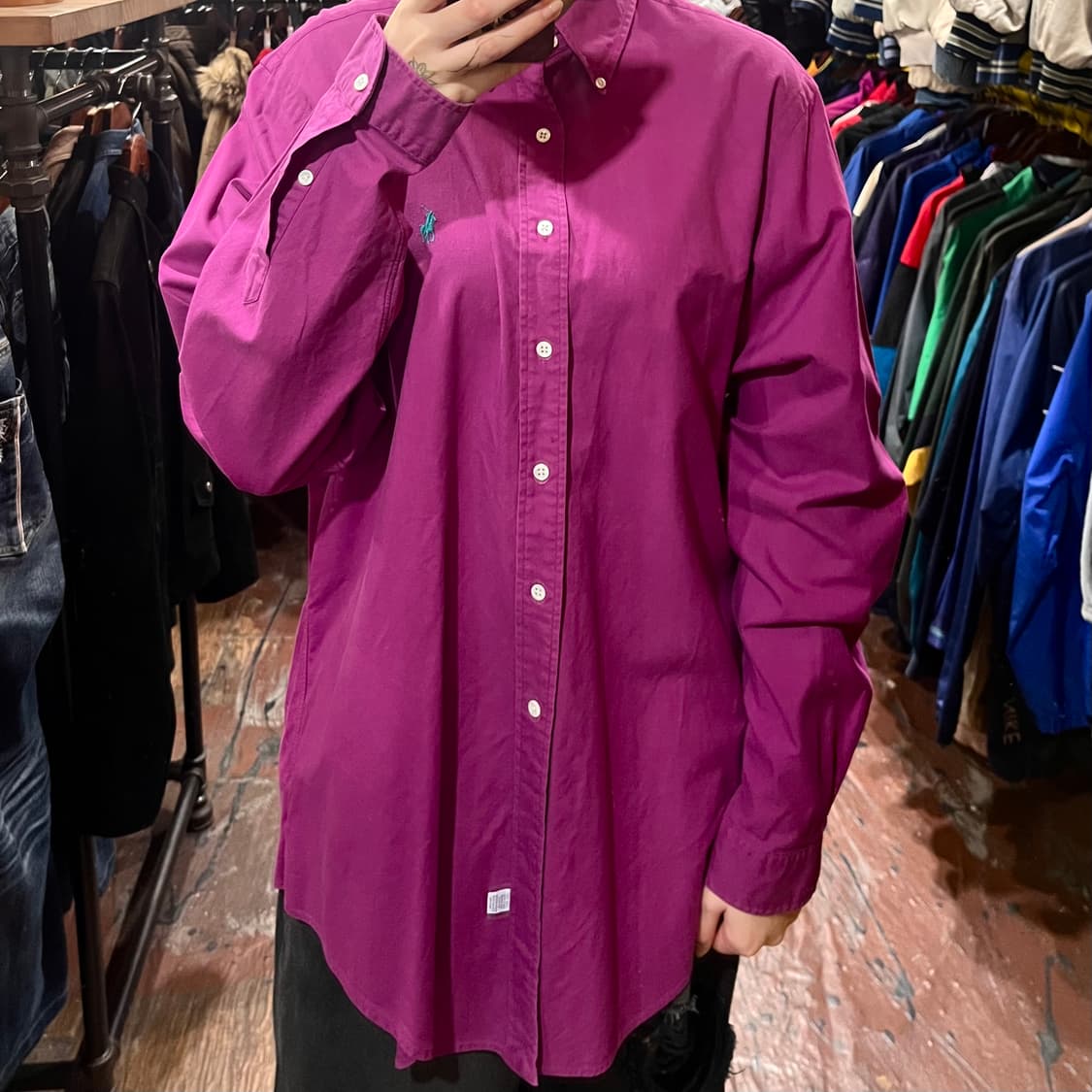 [HI] 폴로 셔츠 보라 상품이미지2