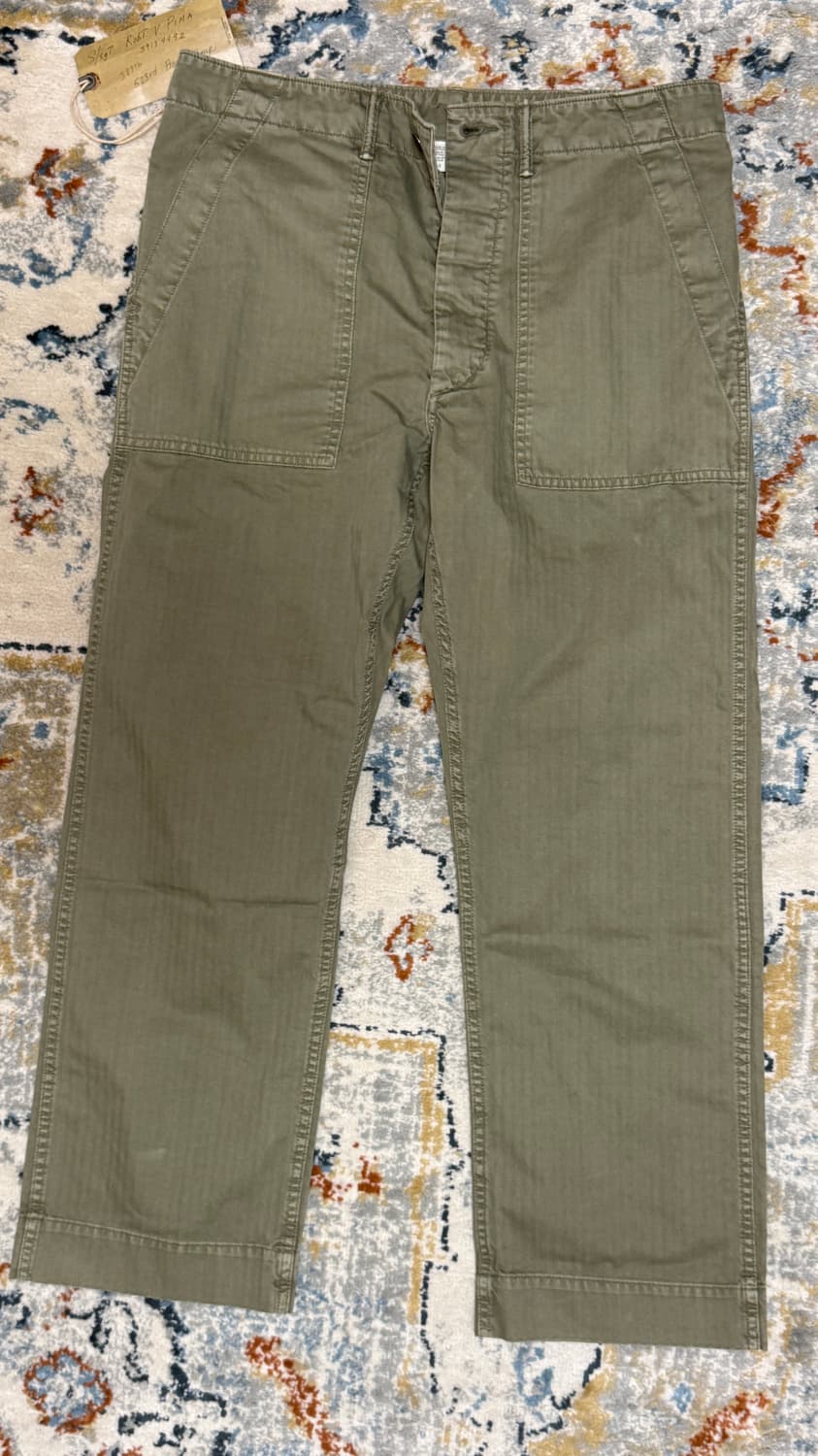 더블알엘 헤링본 팬츠 32x30 상품이미지2