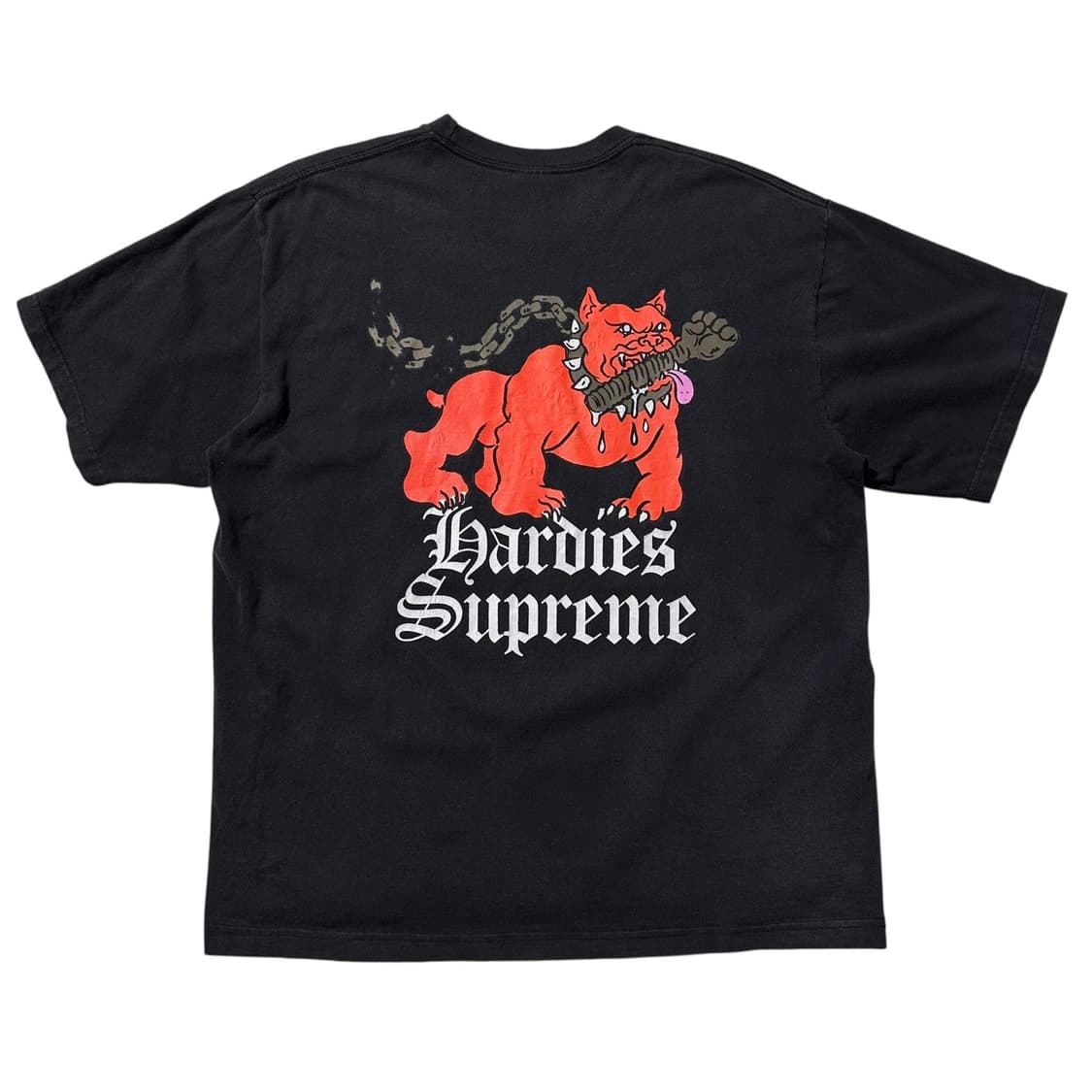 23ss 슈프림 x 하디스 도그 반팔 티셔츠 상품이미지1