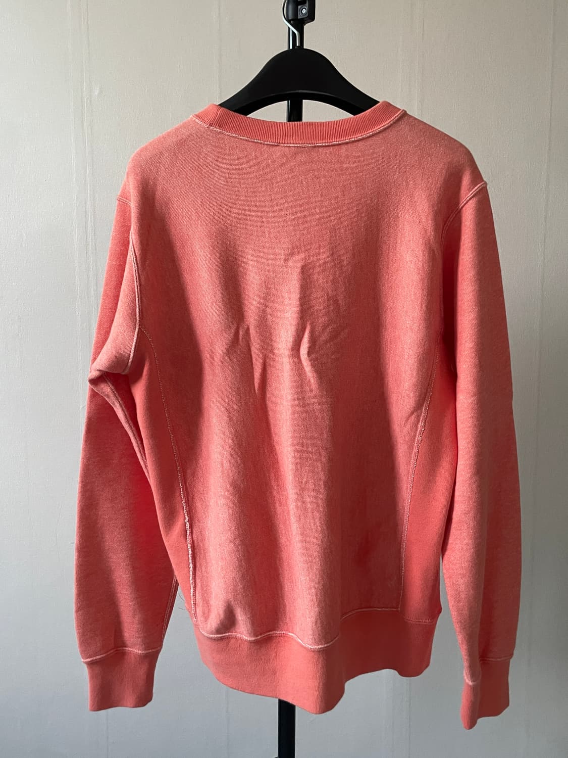 챔피언 리버스위브 코랄색 맨투맨 M (100) 상품이미지2