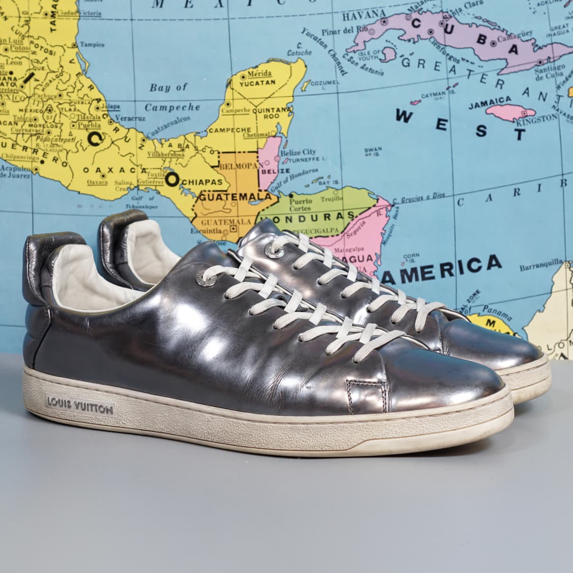 루이비통 메탈릭 스니커즈 상품이미지4