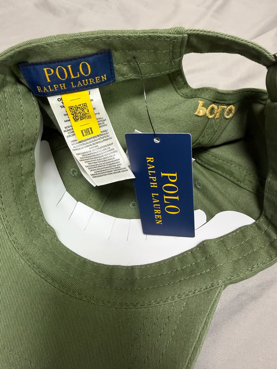 폴로 랄프로렌 치노 볼캡 (올리브카키)(새제품) 상품이미지3
