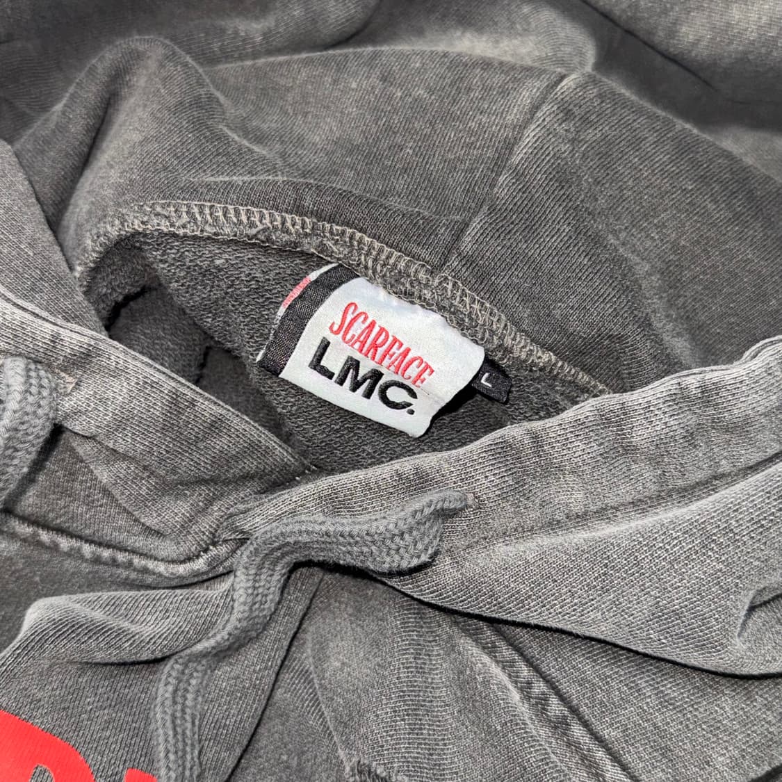 LMC X 스카페이스 DESTROYED HOODIE black 상품이미지2