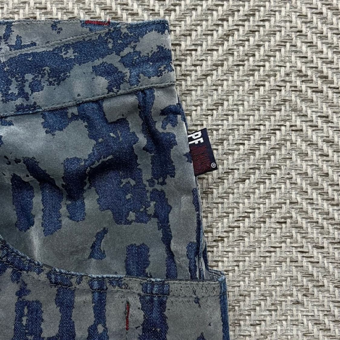 팻팜 디테일 데님팬츠 v2719  상품이미지7