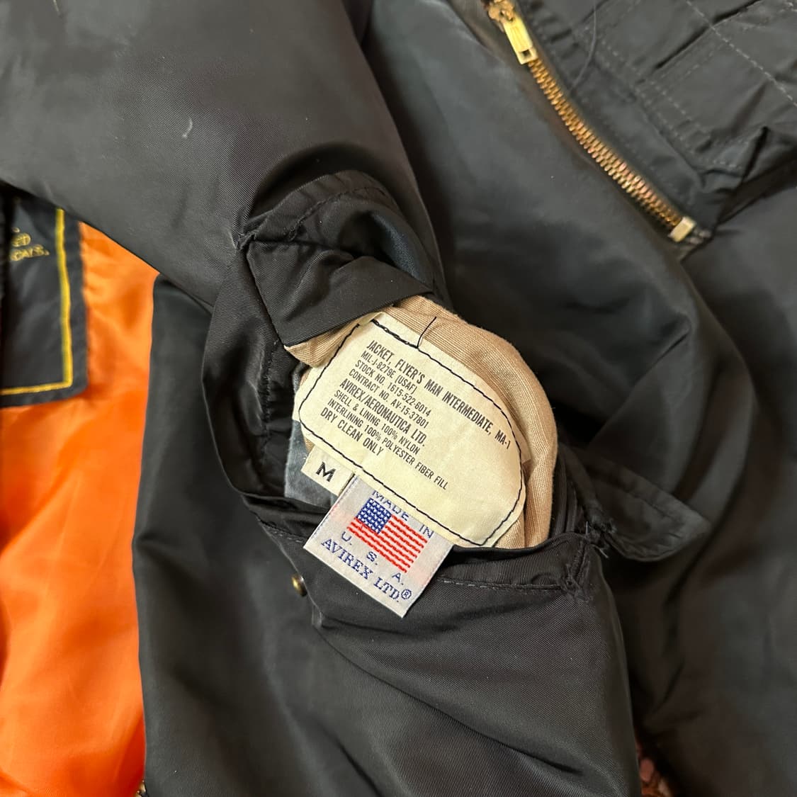 90s Avirex Reversible Ma-1 상품이미지6