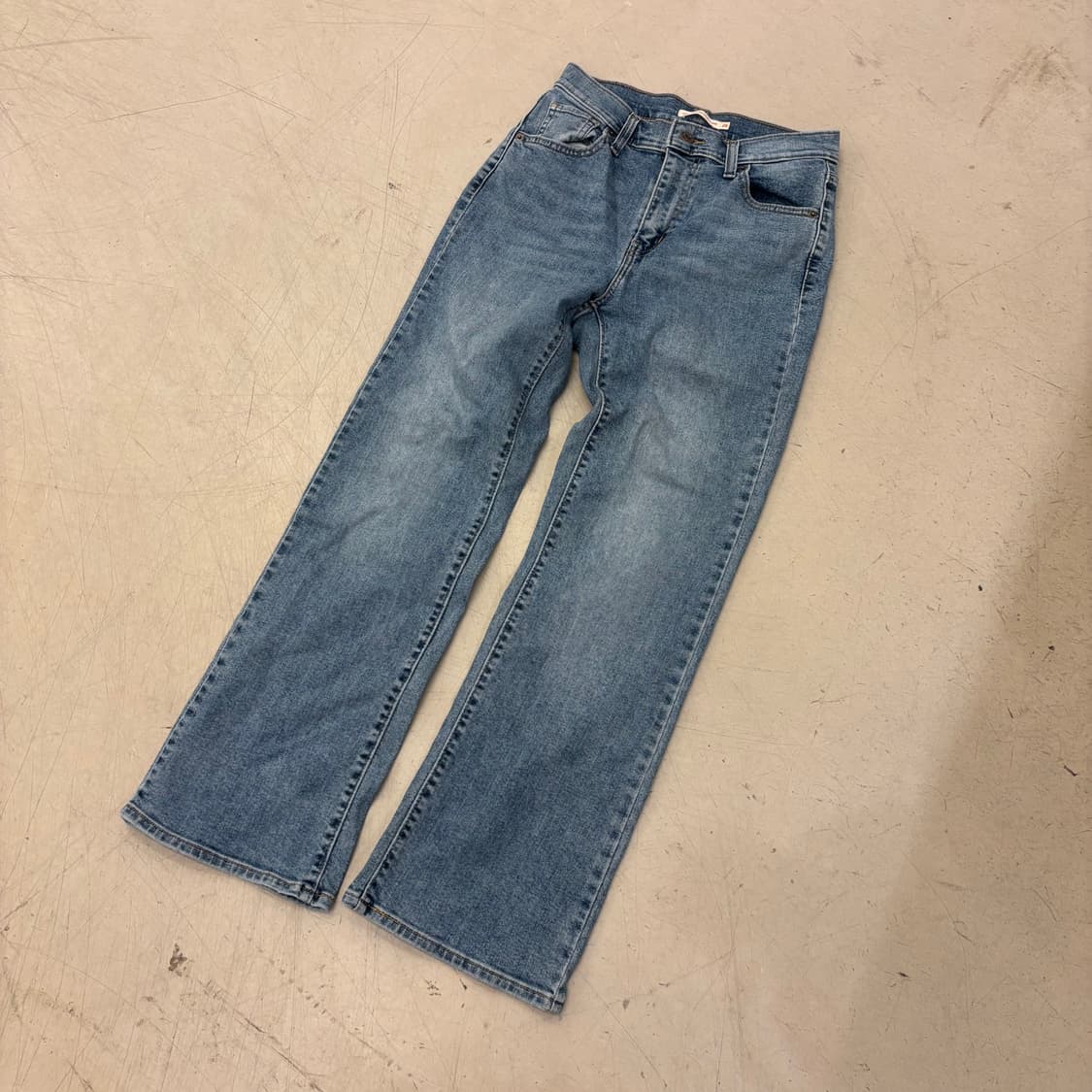 리바이스 하이웨스트 플레어 데님 팬츠 상품이미지2