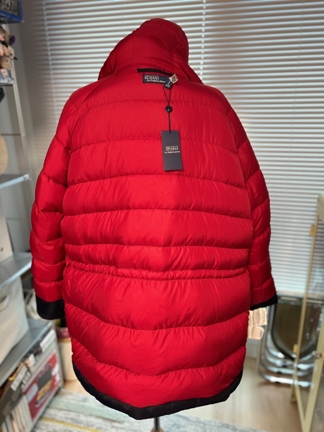 폴로 랄프로렌 파이어맨 네이비 다운 코트 XL 상품이미지8