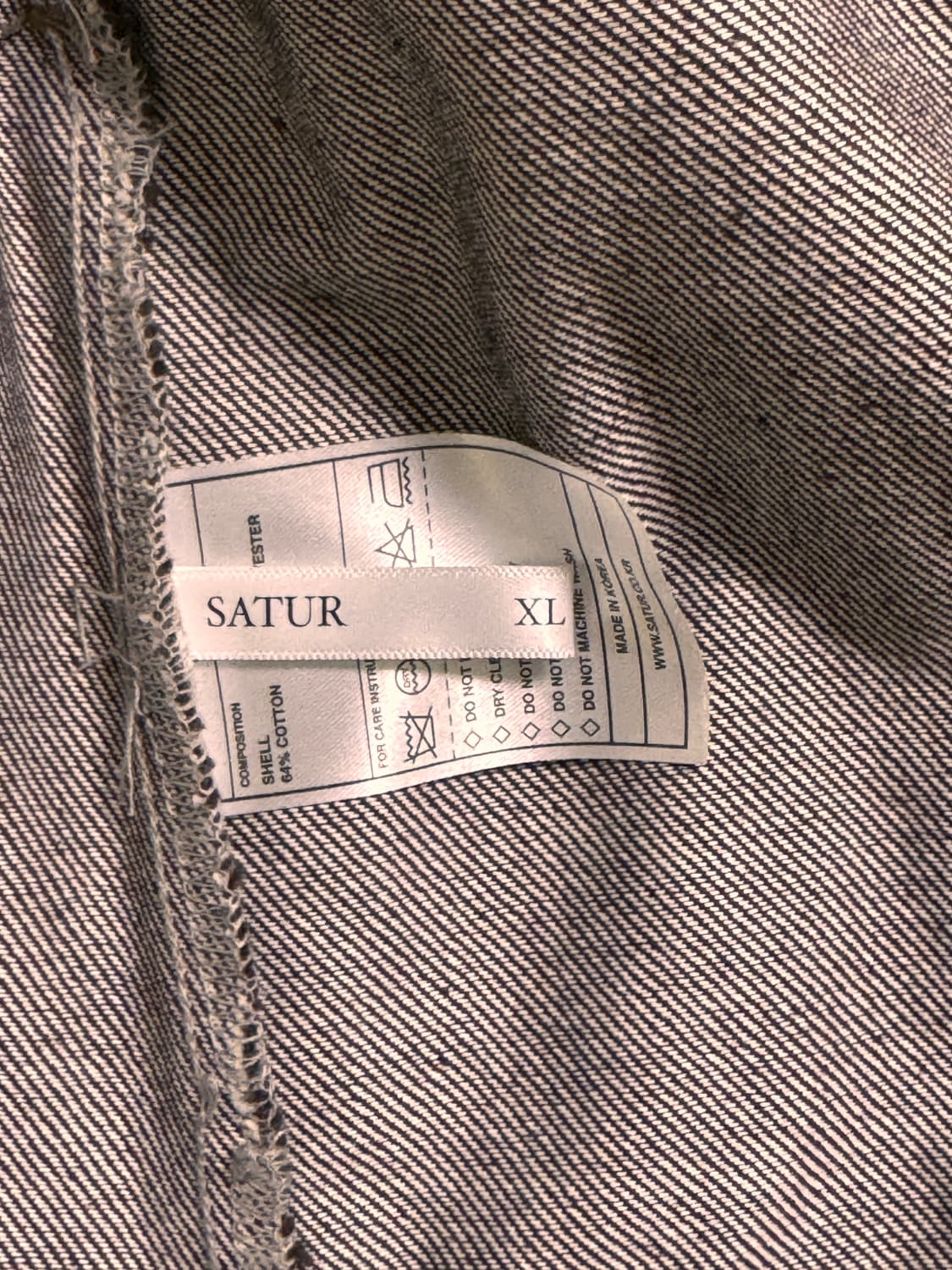 세터 데님 셋업 상품이미지2