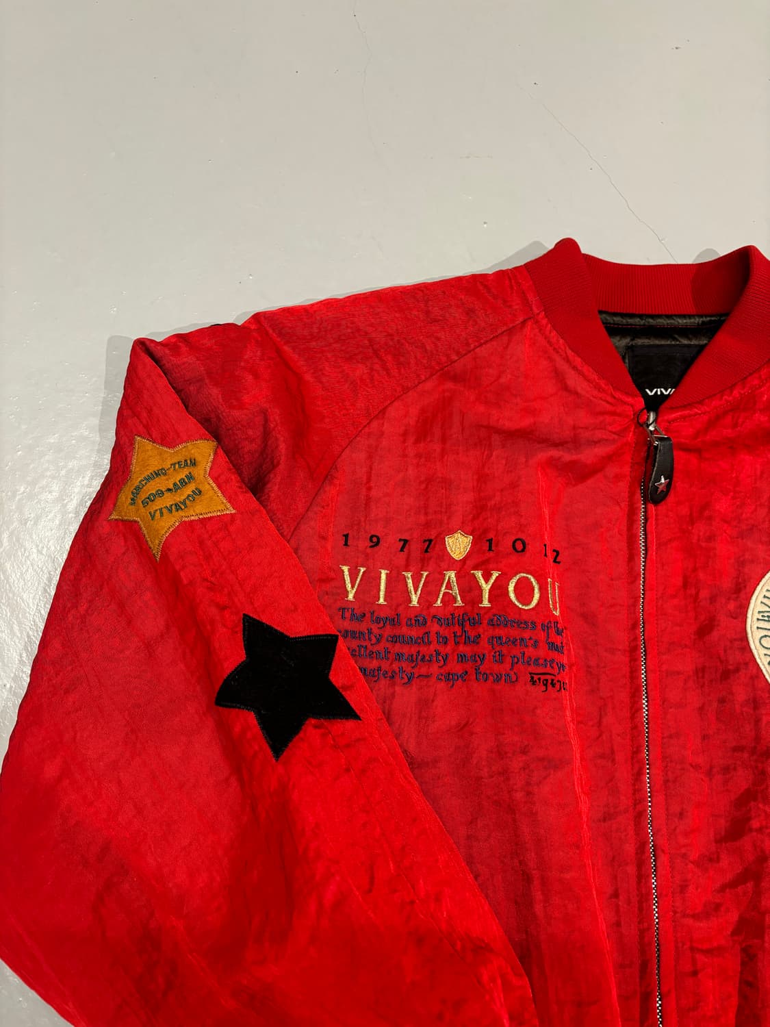 빈티지 봄버 자켓 상품이미지5