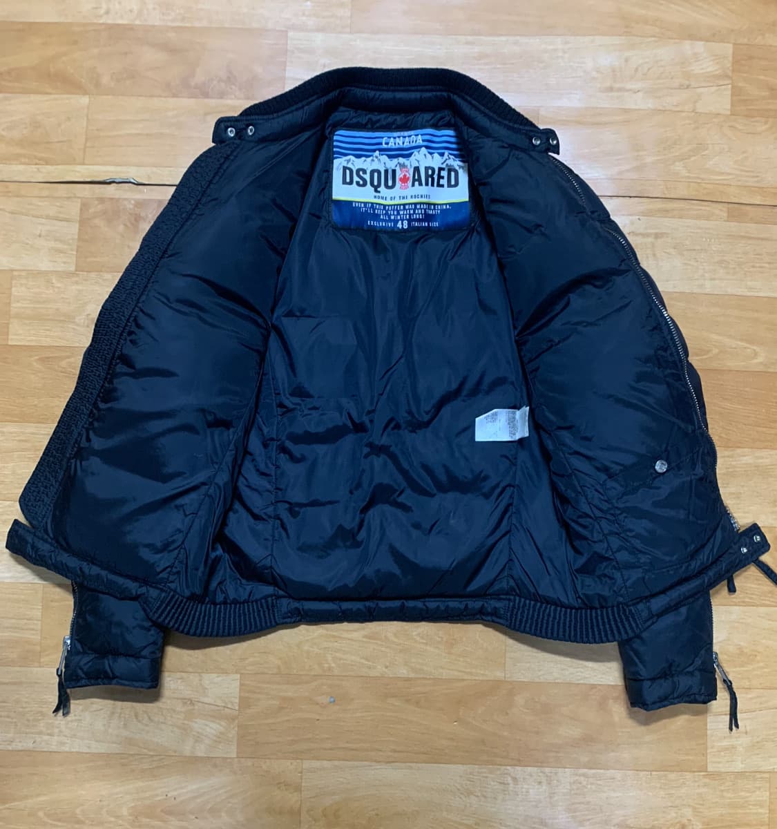 DSQUARED2 디스퀘어드 콜마이너 패티드 푸퍼 집업재킷(다운충전) 상품이미지6