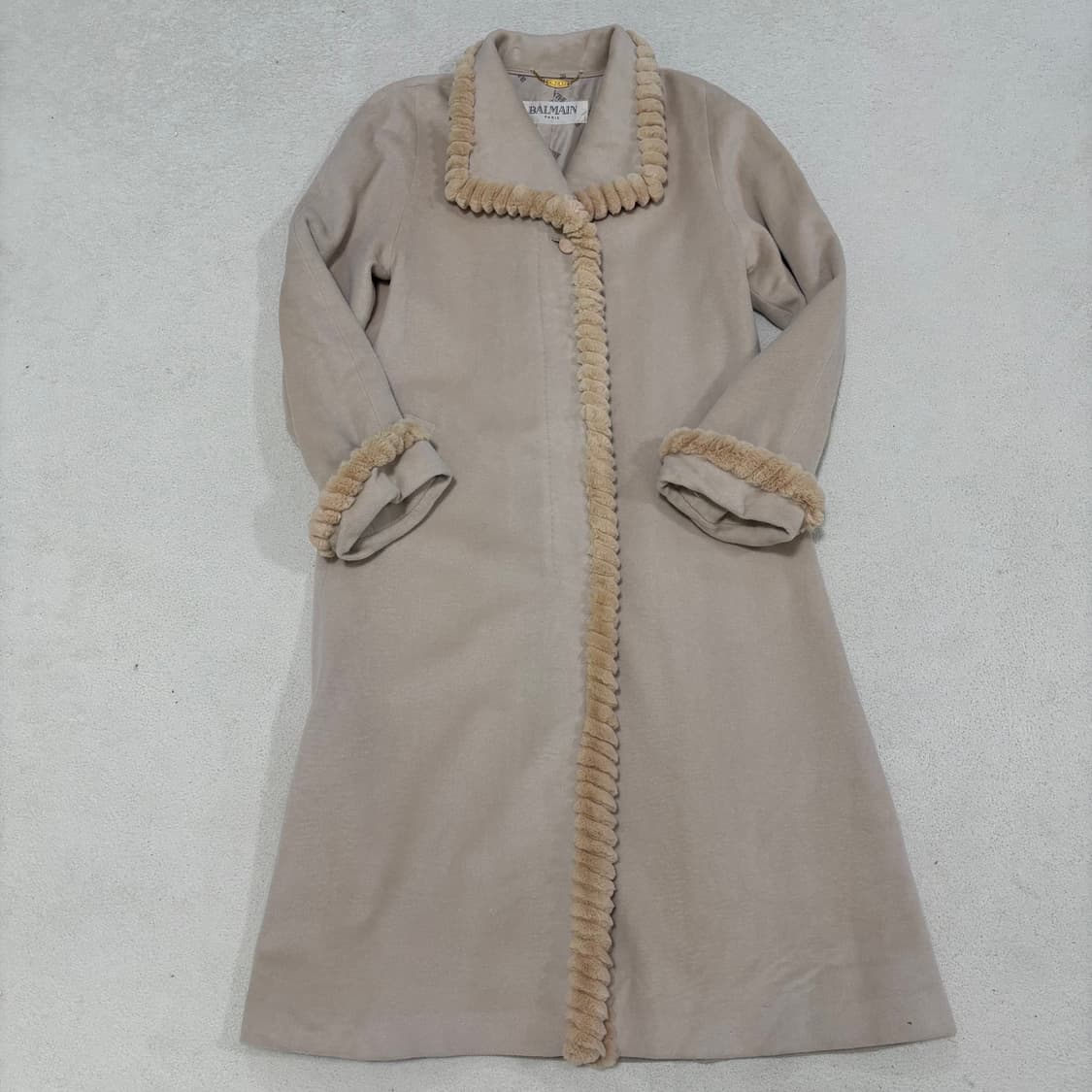 M 발망 앙골라 이태리 롱 코트 1205 상품이미지1