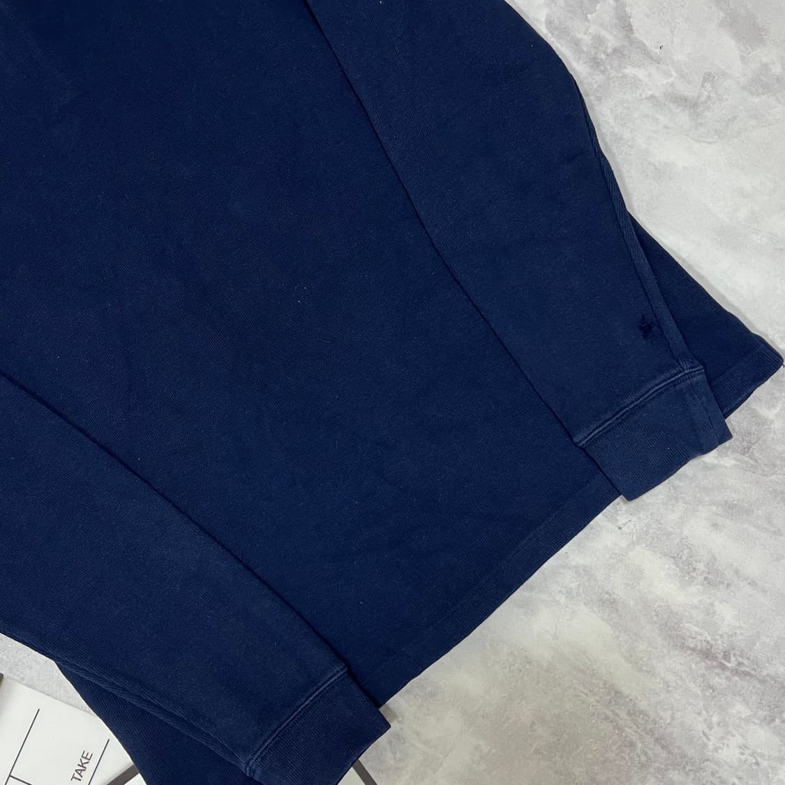 폴로 랄프로렌 반집업 네이비 니트 상품이미지7