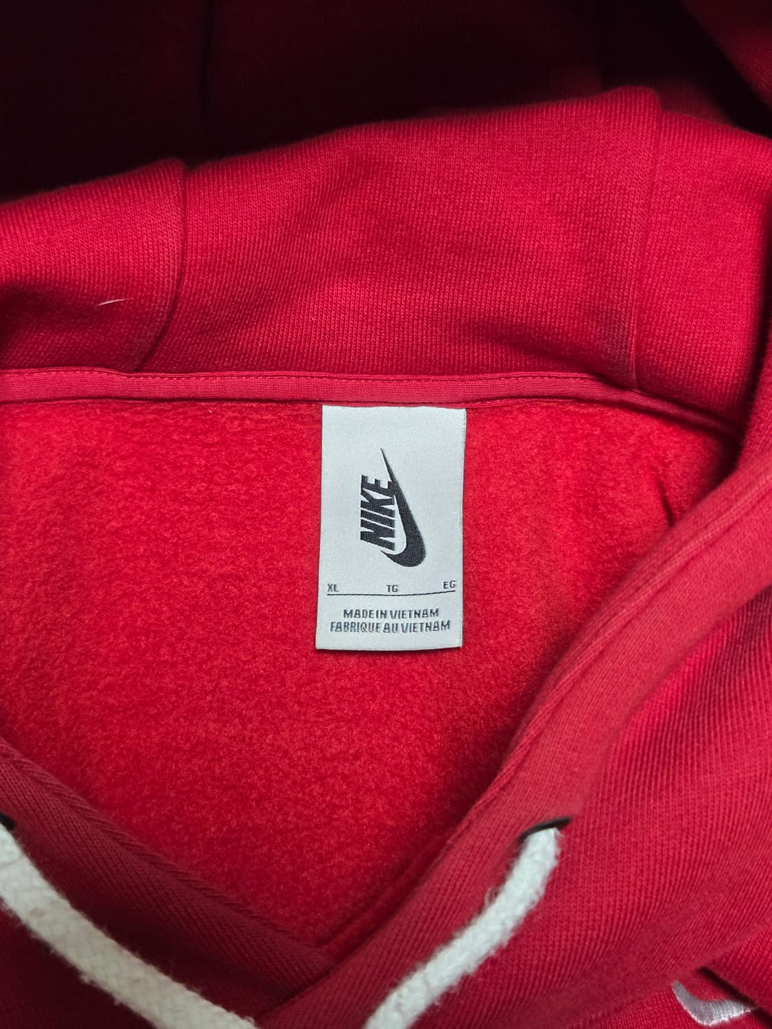 나이키 nrg 후드 레드 XL 상품이미지4