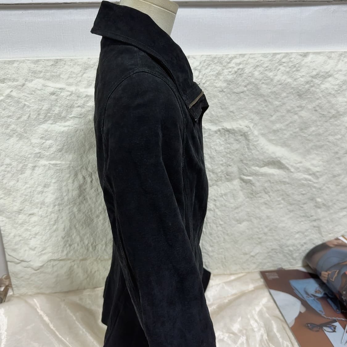 빈티지 고딕 라이더 포켓 되지가죽자켓 상품이미지3