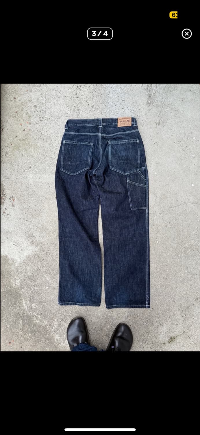 00s stussy 카펜터 데님 팬츠 상품이미지3