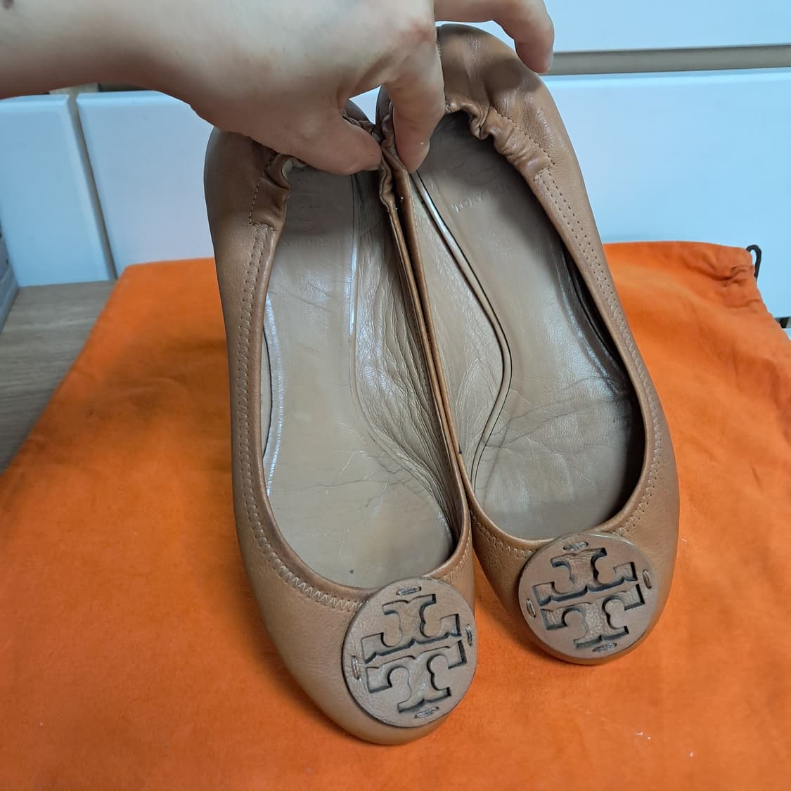 토리버치 발레리나 플랫 8.5(약255mm) 상품이미지1