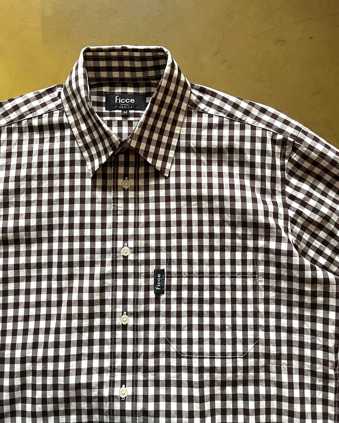 1990s Konishi Yoshiyuki 1/2 Check shirt 상품이미지5