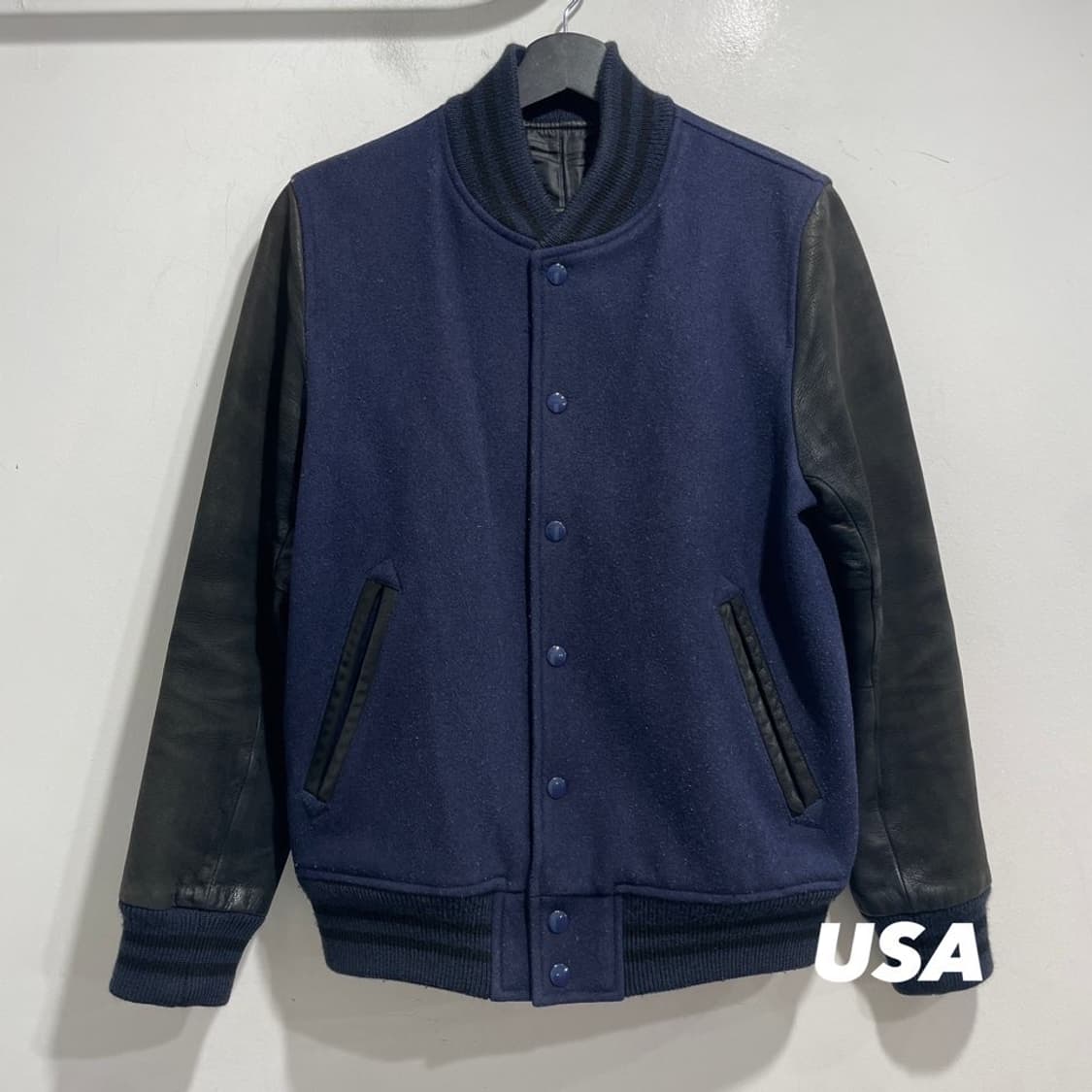 Usa 바시티 자켓 상품이미지1