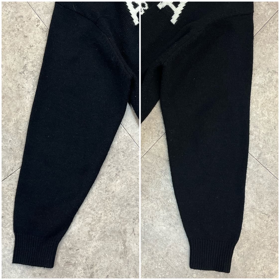 AECA 니트 블랙 S #csz2379  상품이미지6