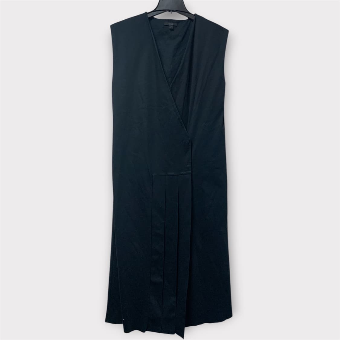 Cos 블랙 민소매 플리츠 원피스 상품이미지4