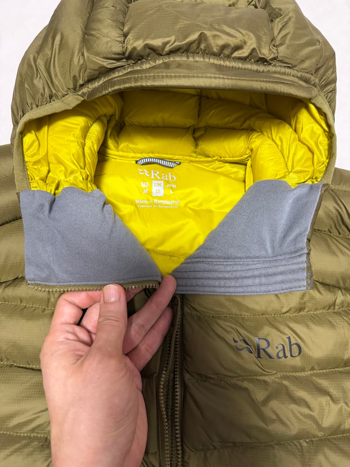 랩 씨러스 알파인 경량 패딩 M 오크 상품이미지3