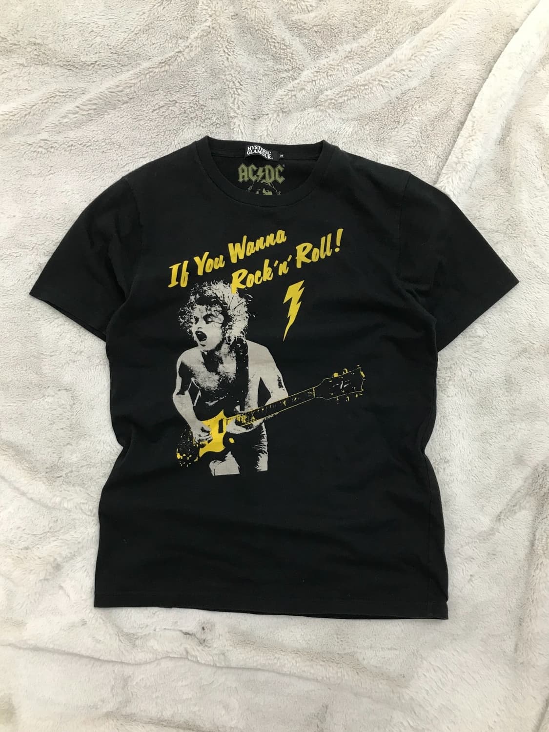 🎸 히스테릭글래머 X ACDC 콜라보 반팔 티셔츠 🎸 상품이미지9