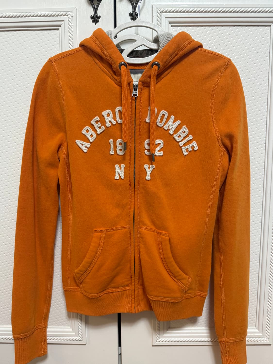 아베크롬비 오렌지 후드집업 s 상품이미지1