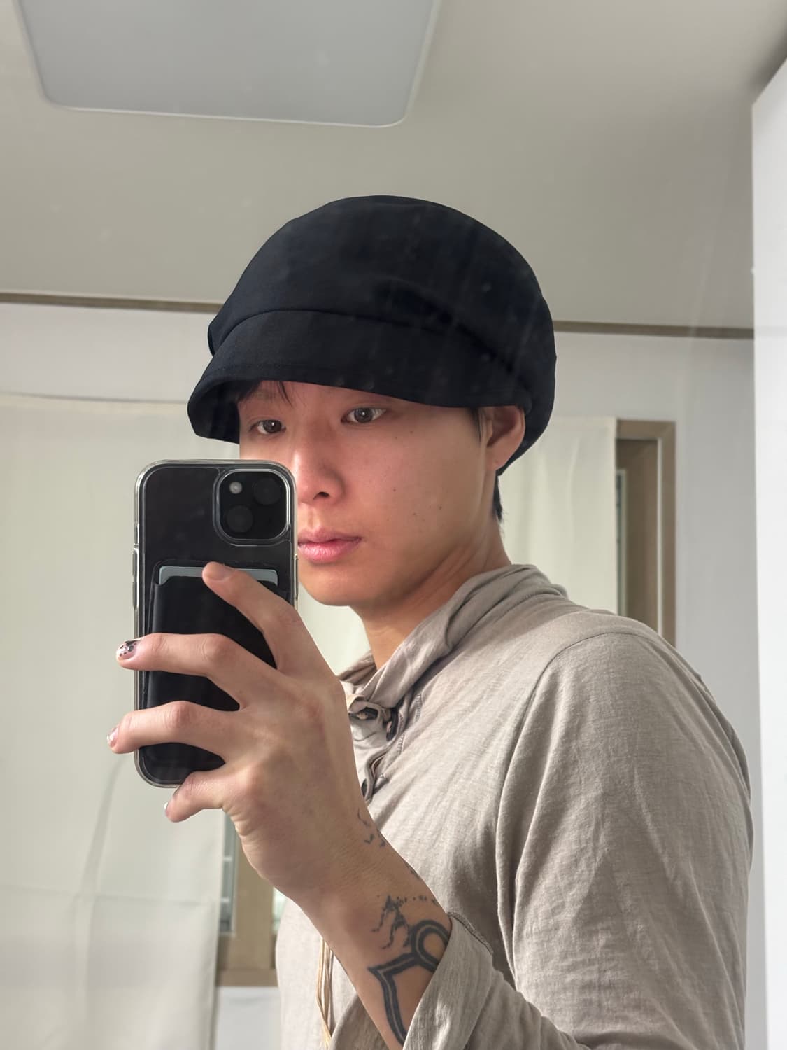 Ca4la drape cap 상품이미지1