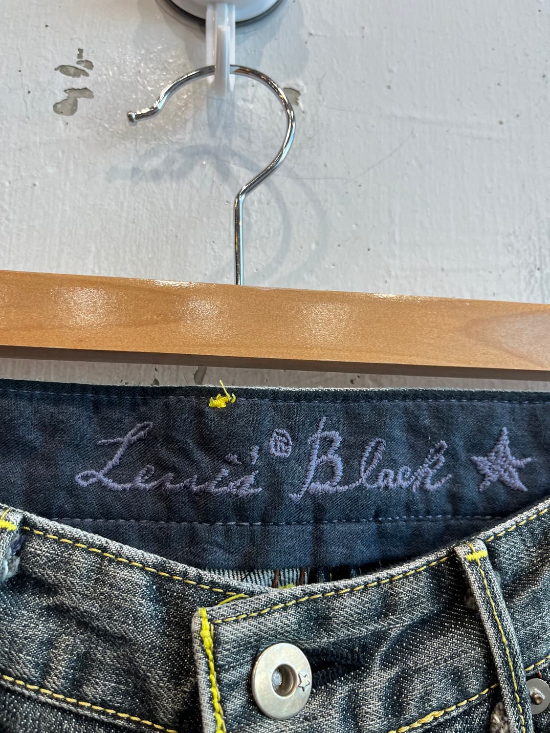 00s 리바이스 블랙스타 워시드 블랙진 Made in JAPAN  상품이미지4