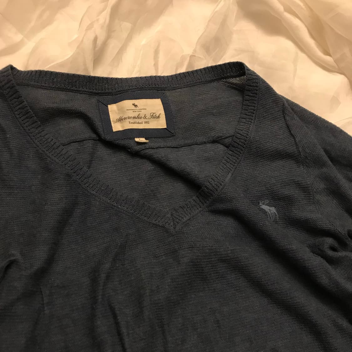 Abercrombie 아베크롬비 소라 시스루 니트 상품이미지3
