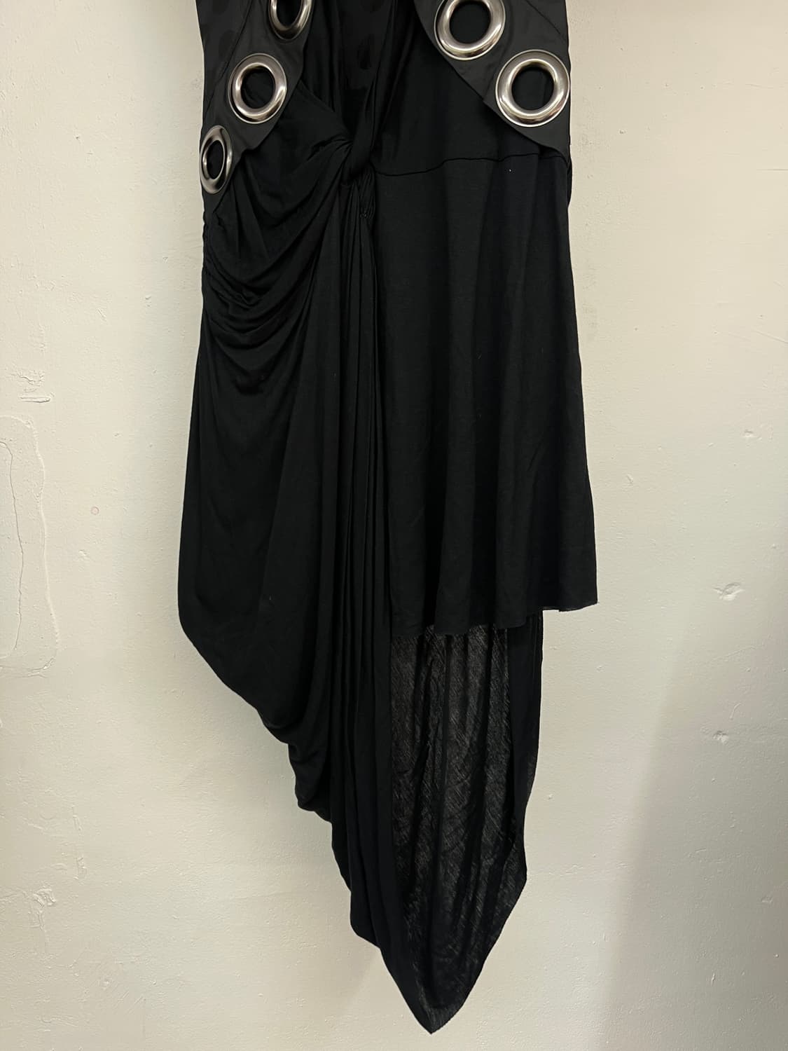 2006 지방시 리카르도 티시 도트 드레이프 탑  상품이미지4