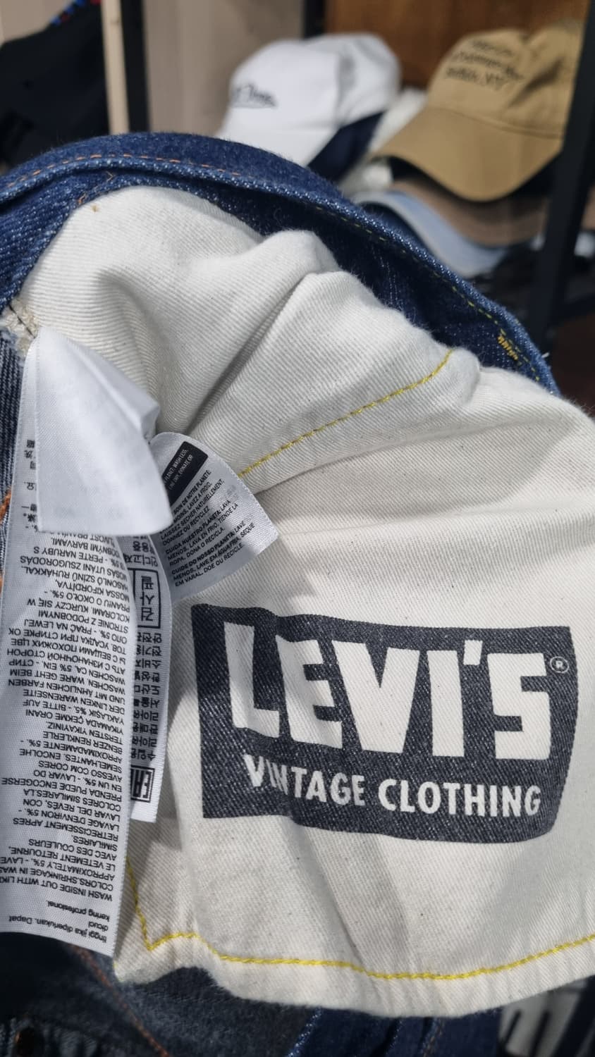 levis 701(lvc) 일본산 셀비지 bigE 생지데님 30사이즈 상품이미지8