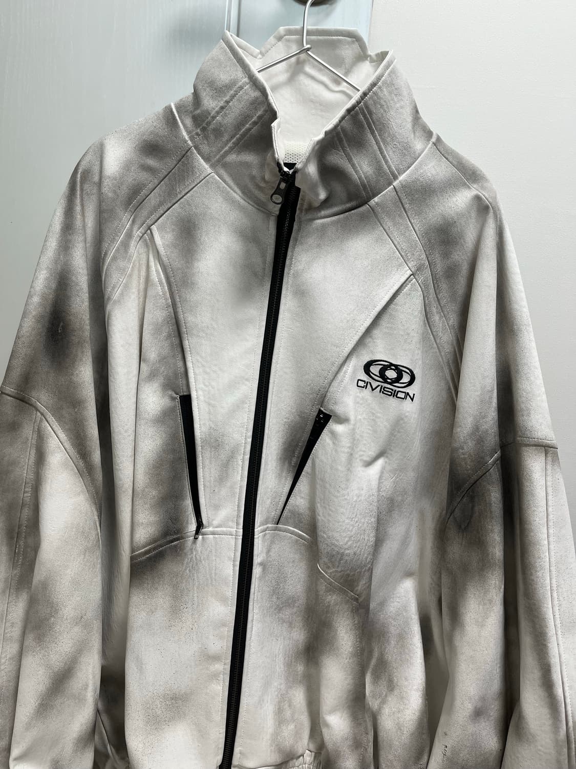 Civision 레더 트랙자켓 상품이미지3