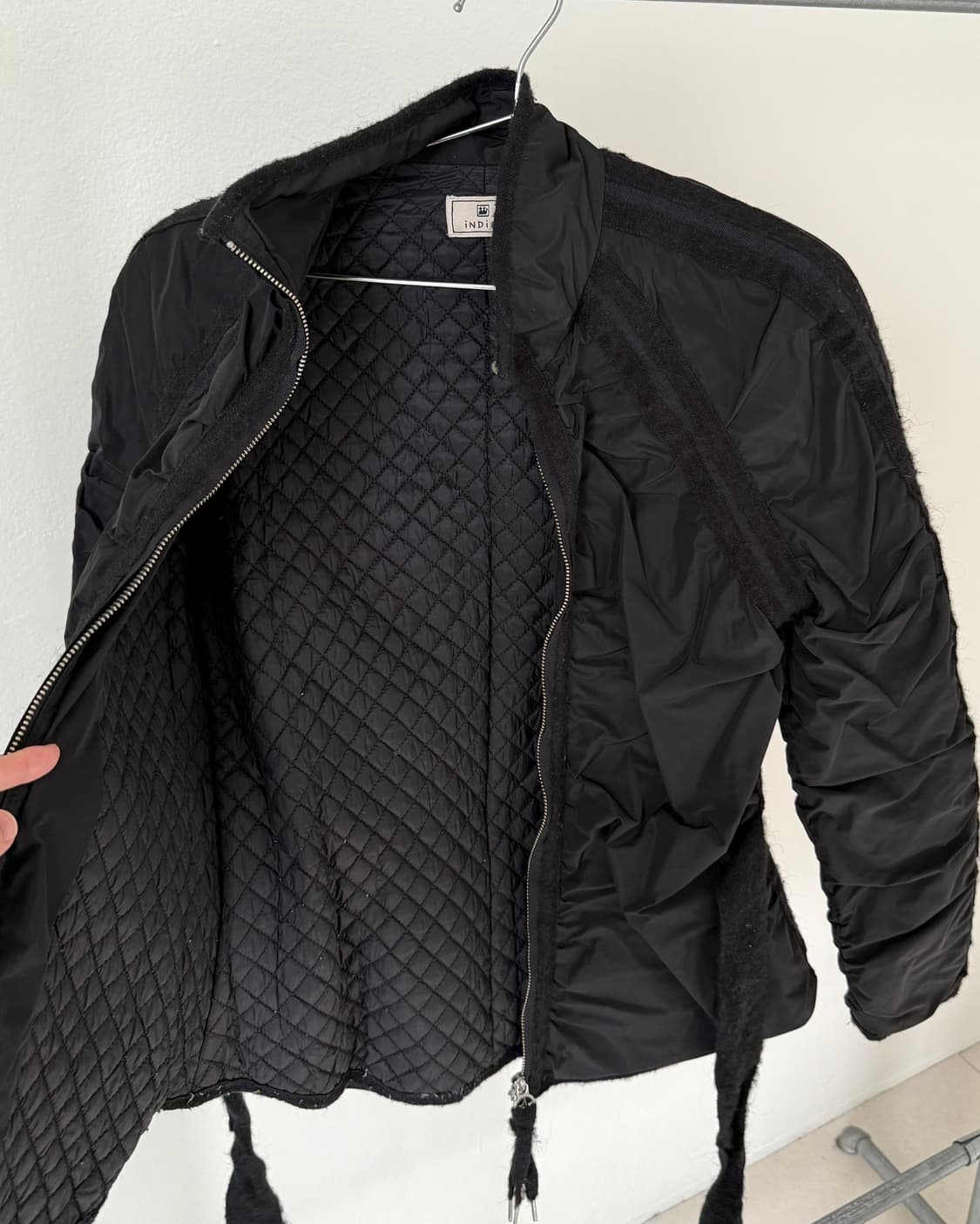 빈티지 셔링 패딩 상품이미지4