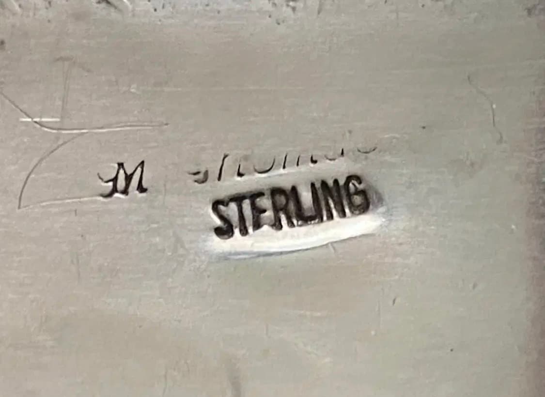 베어 클로 인디언 주얼리 네이티브 아메리칸 나바호 뱅글 은 팔찌 상품이미지8