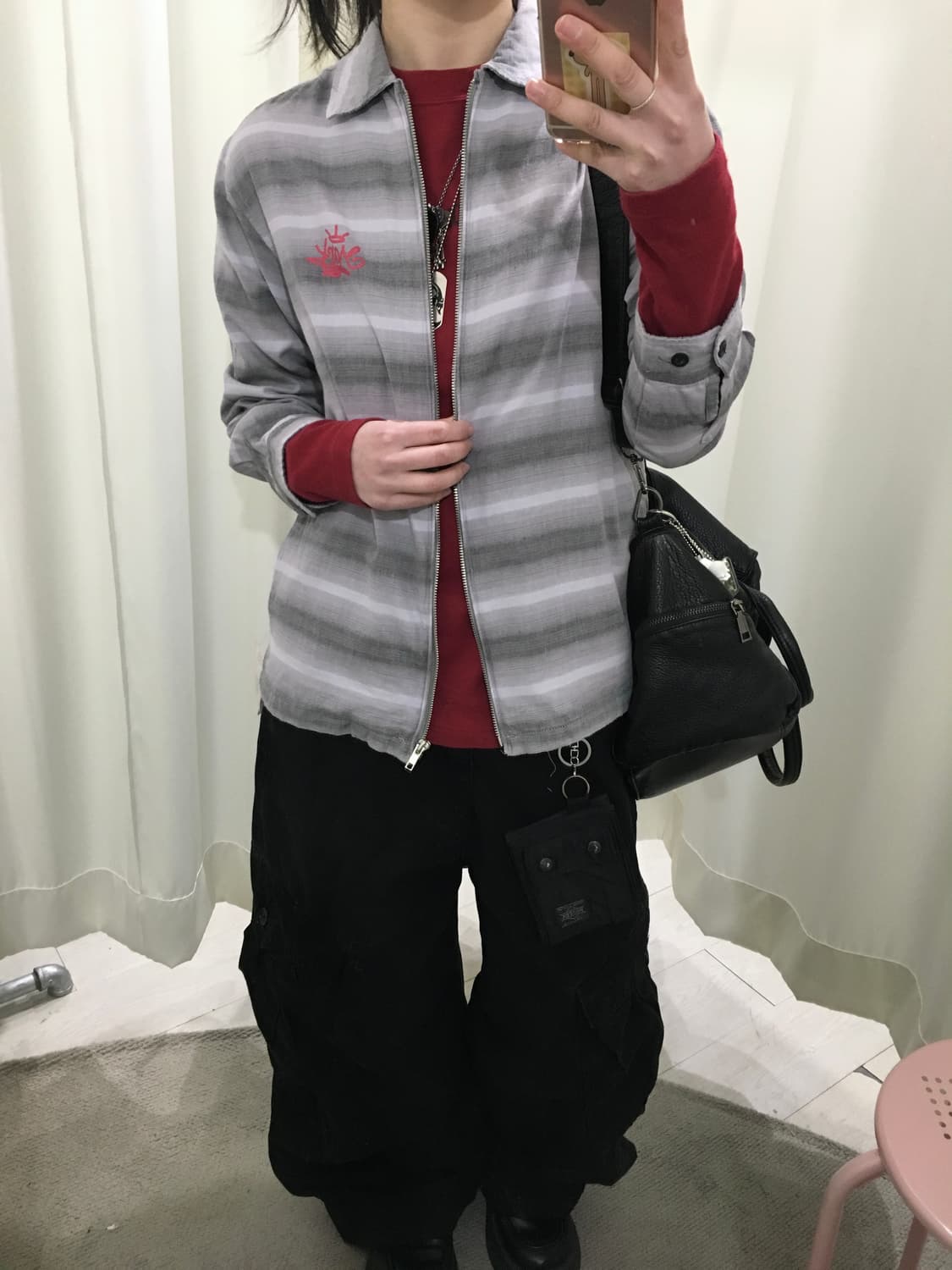 grass hither y2k hiphop shirt jk 상품이미지4